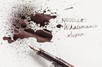 Noodler's Manjiro Nakahama Whaleman's Sepia - 4.5oz Bottled Ink with Free Charlie Pen