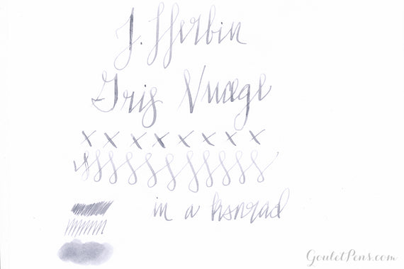 Herbin Gris Nuage - Ink Sample