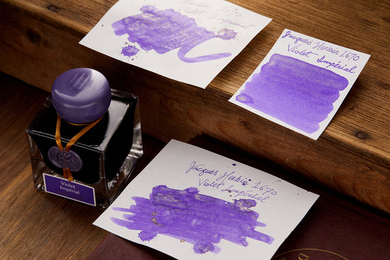 Jacques Herbin 1670 Violet Imperial - 50ml Bottled Ink