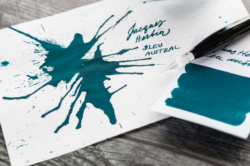 Jacques Herbin Bleu Austral - Ink Sample