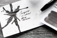 Jacques Herbin Noir Abyssal - Ink Sample