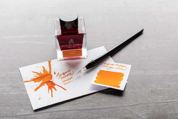 Jacques Herbin Orange Soleil - 50ml Bottled Ink