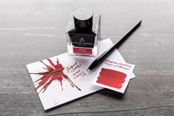 Jacques Herbin Rouge d'Orient - 50ml Bottled Ink