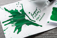 Jacques Herbin Vert Amazone - Ink Sample