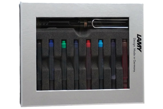 LAMY safari & ink cartridges gift set - black