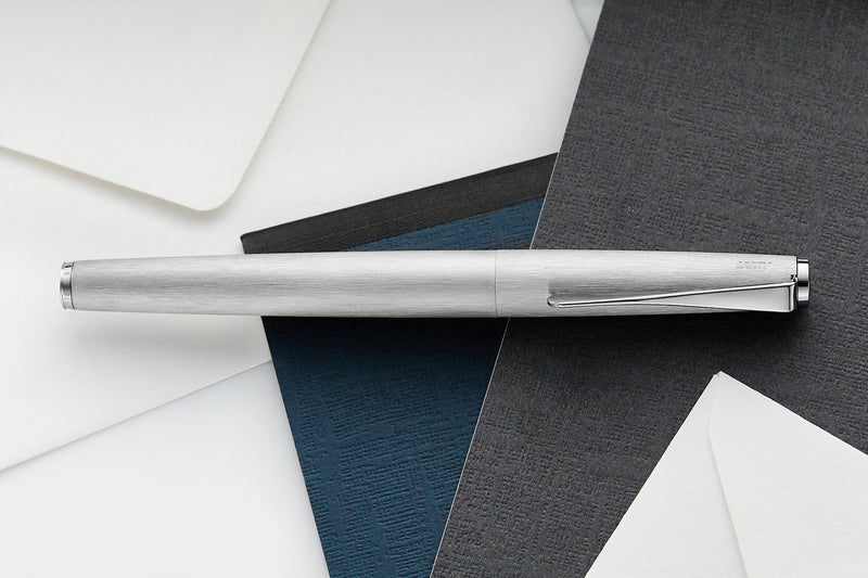 LAMY studio Fountain Pen - brushed stainless steel