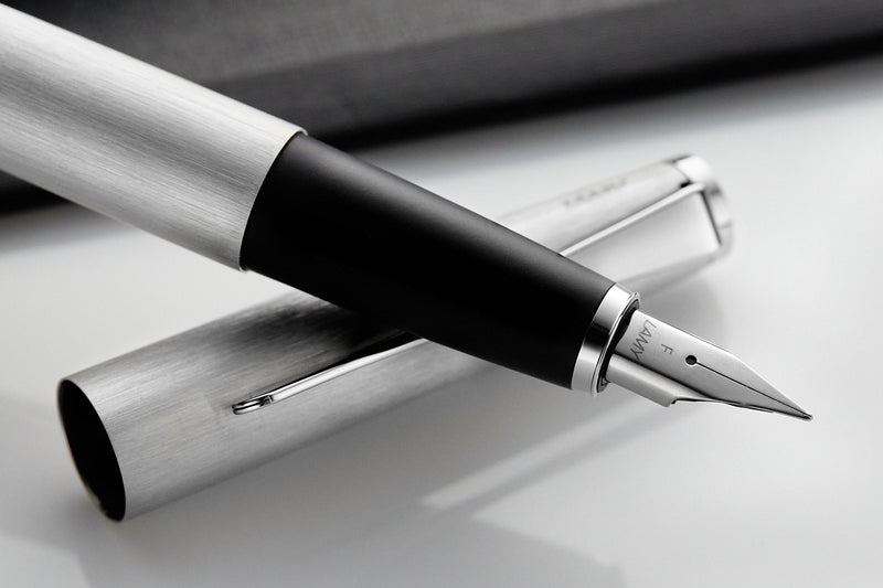 LAMY studio Fountain Pen - brushed stainless steel