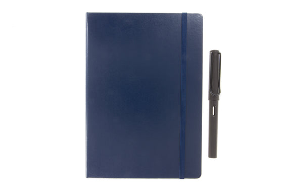 Leuchtturm1917 Medium A5 Notebook - Navy, Lined (5.71 x 8.27)