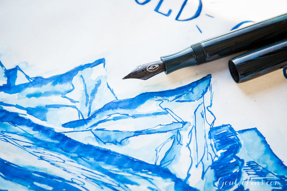 Noodler's Blue - Ink Sample