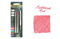 Monteverde P42 Gel Rollerball Refills - Red, 2-Pack