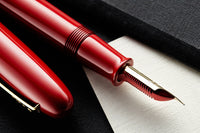 Namiki Emperor Urushi Fountain Pen - Vermillion