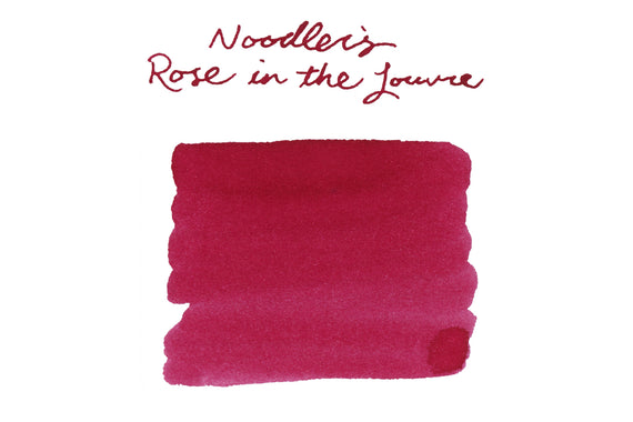 Noodler's Rose in the Louvre fountain pen ink