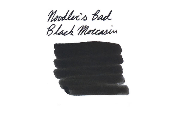 Noodler's Bad Black Moccasin fountain pen ink