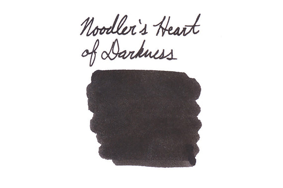 Noodler's Heart of Darkness fountain pen ink