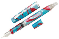 Noodler's Konrad Acrylic Flex Fountain Pen - Coral Sea