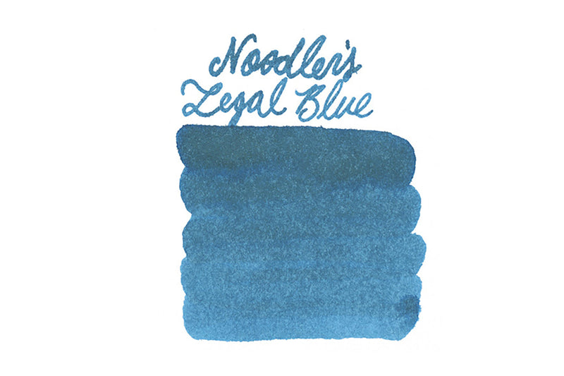 Noodler's Legal Blue - Ink Sample