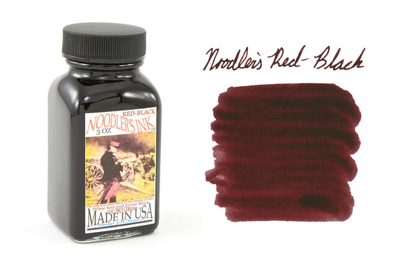 Noodler's Red Black - 3oz Bottled Ink