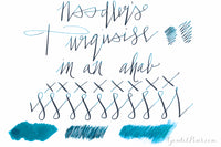 Noodler's Turquoise - Ink Sample