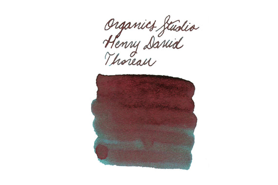 Organics Studio Henry David Thoreau Walden Pond fountain pen ink