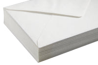 Original Crown Mill Classic Laid Small Envelopes - White