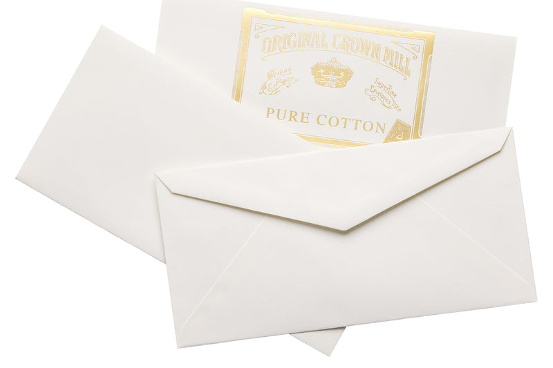 Original Crown Mill Pure Cotton Large Envelopes