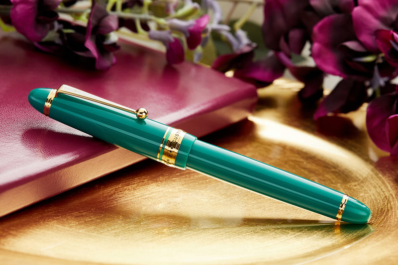 Pilot Custom 743 Fountain Pen - Verdigris - The Goulet Pen Company