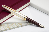 Pilot E95s Fountain Pen - Burgundy/Ivory