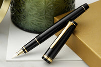 Pilot Falcon Fountain Pen - Black/Gold