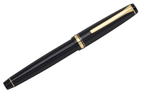 Pilot Falcon Fountain Pen - Black/Gold