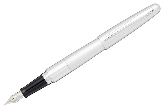 Pilot Metropolitan Fountain Pen - Silver Plain