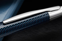 Pilot Vanishing Point Fountain Pen - Blue Carbonesque