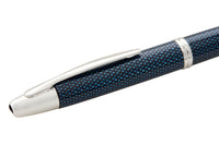 Pilot Vanishing Point Fountain Pen - Blue Carbonesque