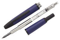 Pilot Vanishing Point Fountain Pen - Blue Matte