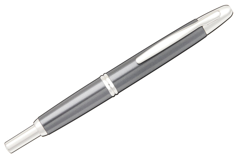 Pilot Vanishing Point Fountain Pen - Gun Metal/Rhodium