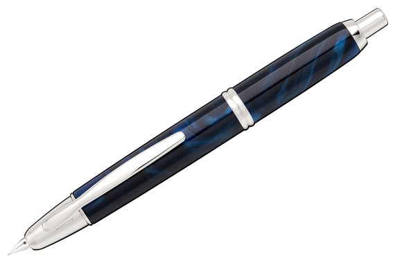 Pilot Vanishing Point SE Fountain Pen - Marble Blue