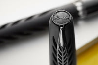 Pineider Homage to Arman Fountain Pen - Black Aluminum (Limited Edition)