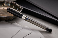 Pineider Avatar UR Twin Tank Touchdown Fountain Pen - Graphene Black