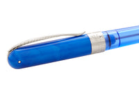 Pineider Avatar UR Twin Tank Touchdown Fountain Pen - Neptune Blue