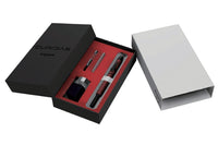 Platinum Curidas Fountain Pen Gift Set - Matte Red