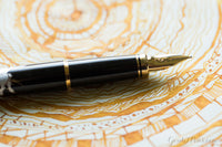 Platinum Kanazawa Leaf Fountain Pen - The Moon and a Rabbit