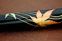 Platinum Kanazawa Leaf Fountain Pen - Changing Autumn Leaves