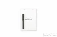 Rhodia No. 16 A5 Notepad - Ice White, Lined