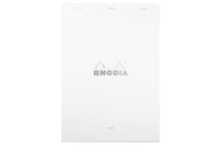 Rhodia No. 18 A4 Notepad - Ice White, Lined