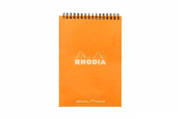 Rhodia No. 16 Top Wirebound A5 Notebook - Orange, Dot Grid