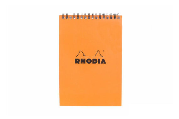 Rhodia No. 16 Top Wirebound A5 Notebook - Orange, Lined