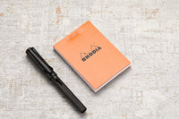 Rhodia No. 11 A7 Notepad - Orange, Graph