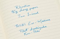 Rhodia Rhodiarama A5 Webnotebook - Turquoise, Lined