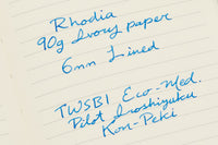 Rhodia Pocket Webnotebook - Black, Lined