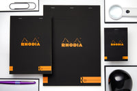 Rhodia No. 16 Premium A5 Notepad - Black, Blank