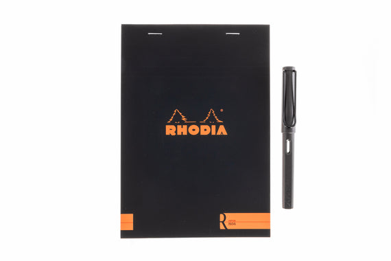 Rhodia No. 16 Premium A5 Notepad - Black, Blank